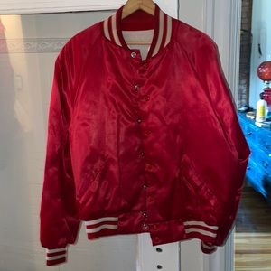 Vintage bomber/baseball jacket